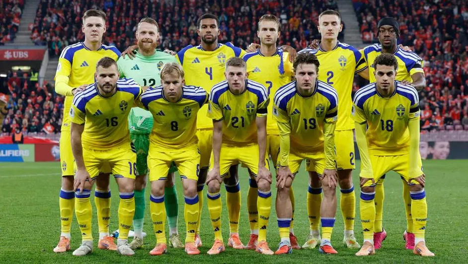 foto de equipo para Suecia